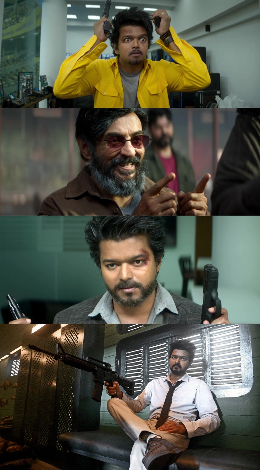 Download The Greatest of All Time (2024) Hindi (DD5.1) & Tamil WEB-DL 480p 720p 1080p