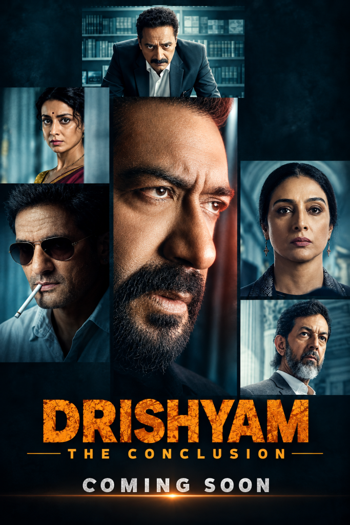Download Drishyam: The Conclusion (2026) Hindi Coming Soon... 480p 720p 1080p