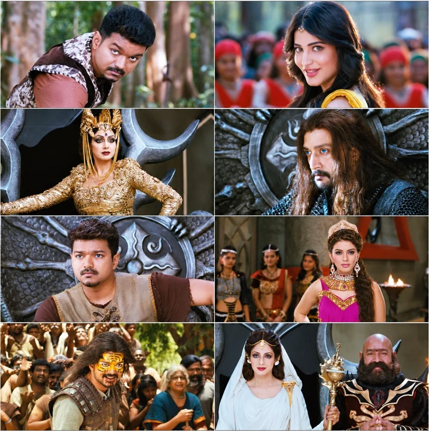 Download Puli (2015) Hindi ORG. + Tamil WEB-DL 480p 720p 1080p